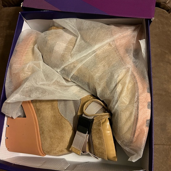 Women'S 2023 Combat Boots - Solid Color Lace-Up, Chunky Heel, Platform, Slim Fit, Round Toe, Fabric Upper, Rubber Sole, Comfortable All-Season Shoes.